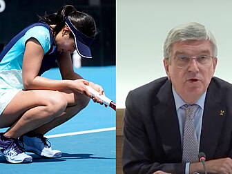 IOC president Bach admits Peng...